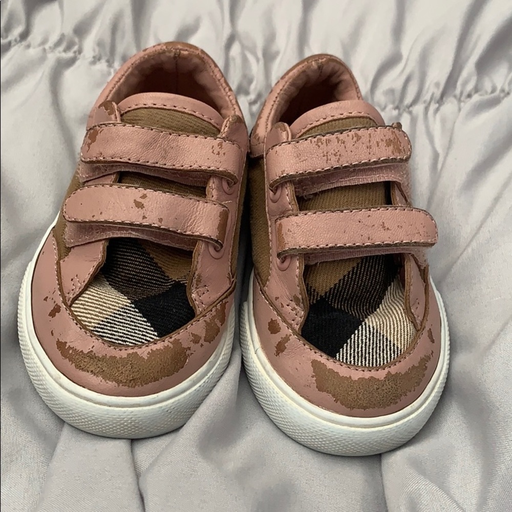 Burberry toddler girls sneakers